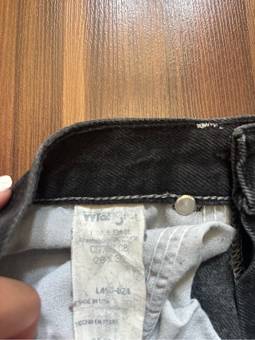 Wrangler Women's Black Boyfriend Jeans - Picture 4 of 5